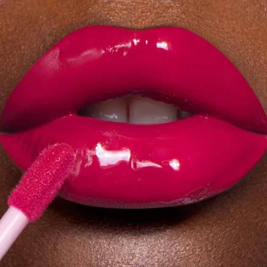 05.- Lápiz labial líquido rojo desnudo mate espejo resistente al agua cristal rosa oscuro marrón brillo de labios tinte de labios duradero esmalte labios maquillaje cosmético